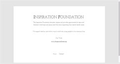 Desktop Screenshot of inspirationfound.org
